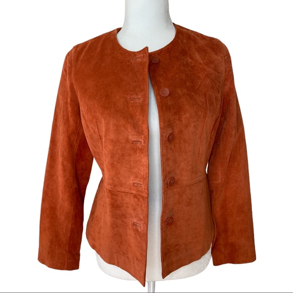 pursuits Jackets & Coats Pursuits Suede Leather Jacket Poshmark